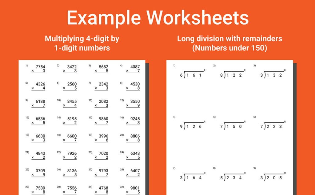 advanced math workbook grade 3