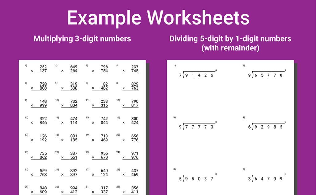 advanced math workbook grade 5