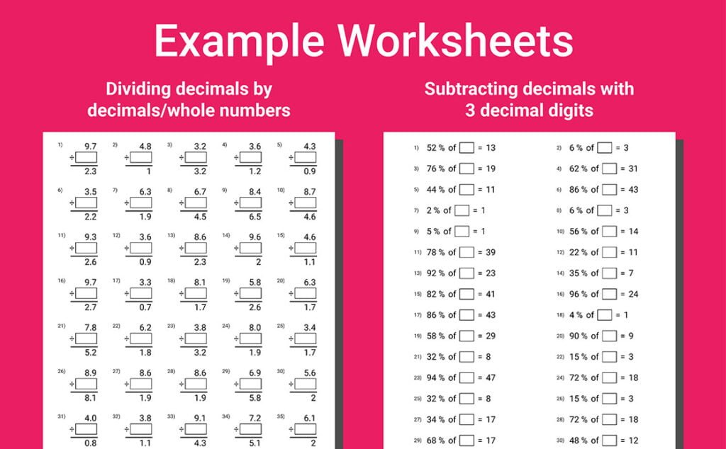 advanced math workbook grade 6