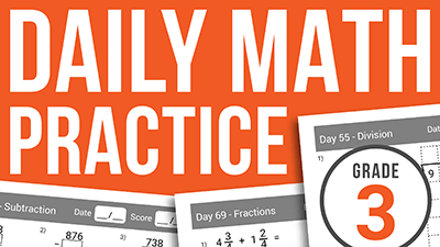 daily math practice workbook 3