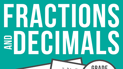 fractions and decimals workbook grade 4