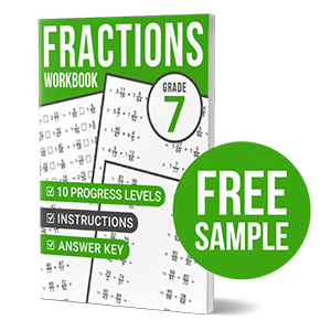 fractions workbook grade 7