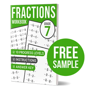 fractions workbook grade 7