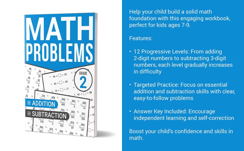 math problems workbook grade 2