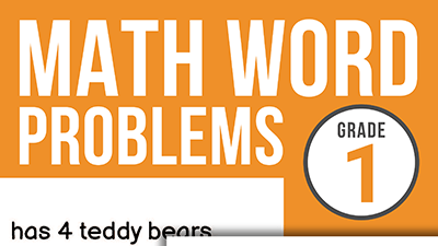 math word problems grade 1