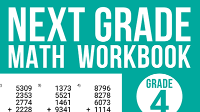 next grade math workbook grade 3-4 addition subtraction