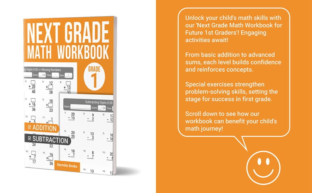 next grade math workbook k-1