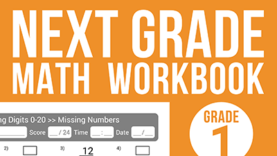 next grade math workbook k-1