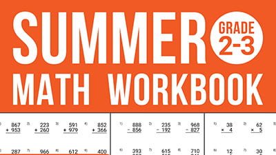 summer math workbook grade 2-3