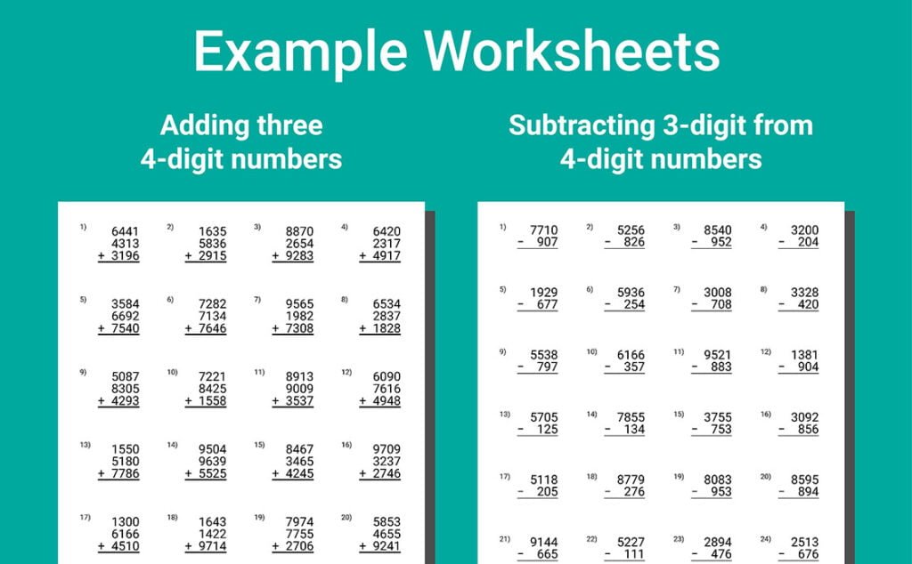 summer math workbook grade 3-4