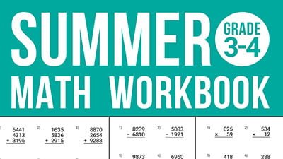 summer math workbook grade 3-4