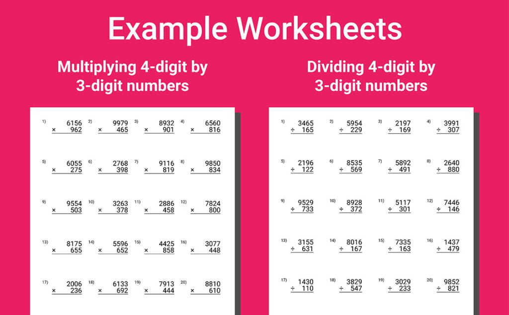 summer math workbook grade 5-6