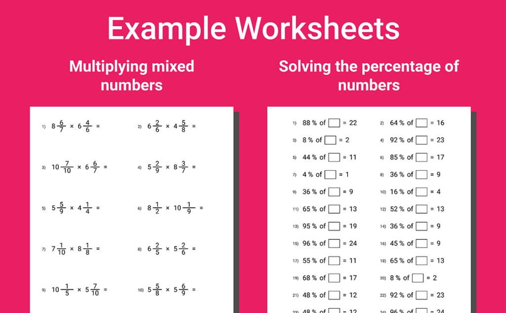 summer math workbook grade 5-6