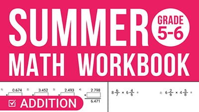 summer math workbook grade 5-6