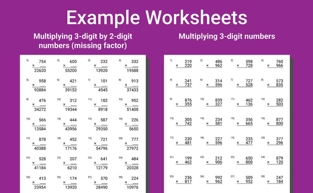 times tables workbook grade 5