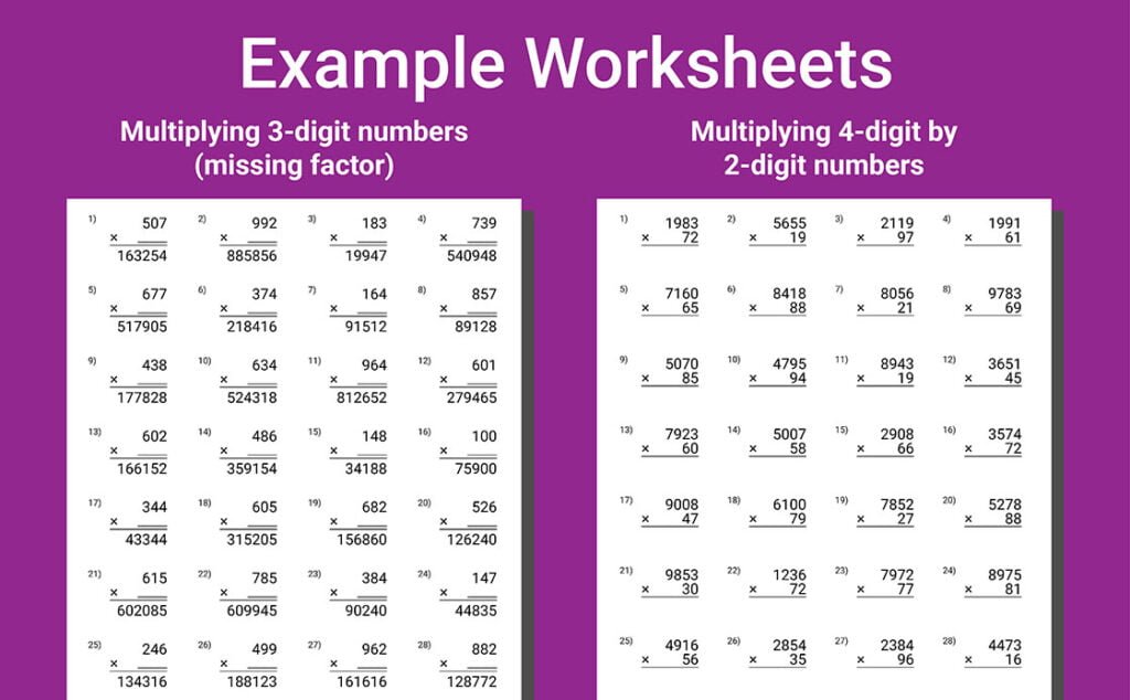 times tables workbook grade 5