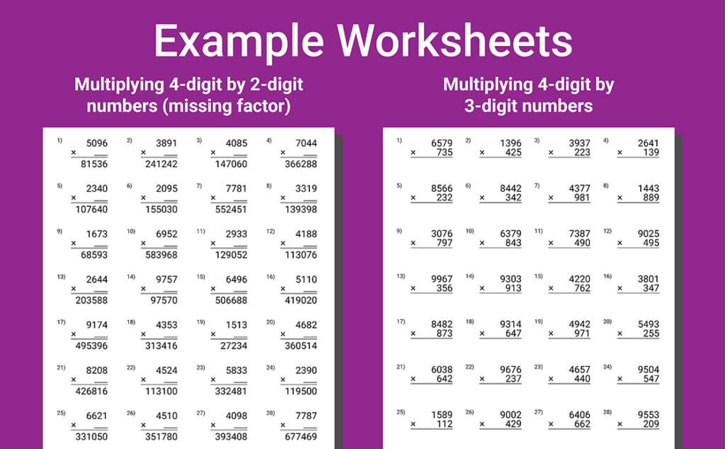 times tables workbook grade 5
