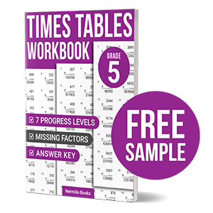 times tables workbook grade 5