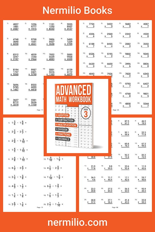 advanced math workbook grade 3