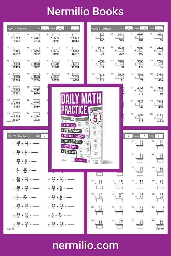 daily math practice grade 5