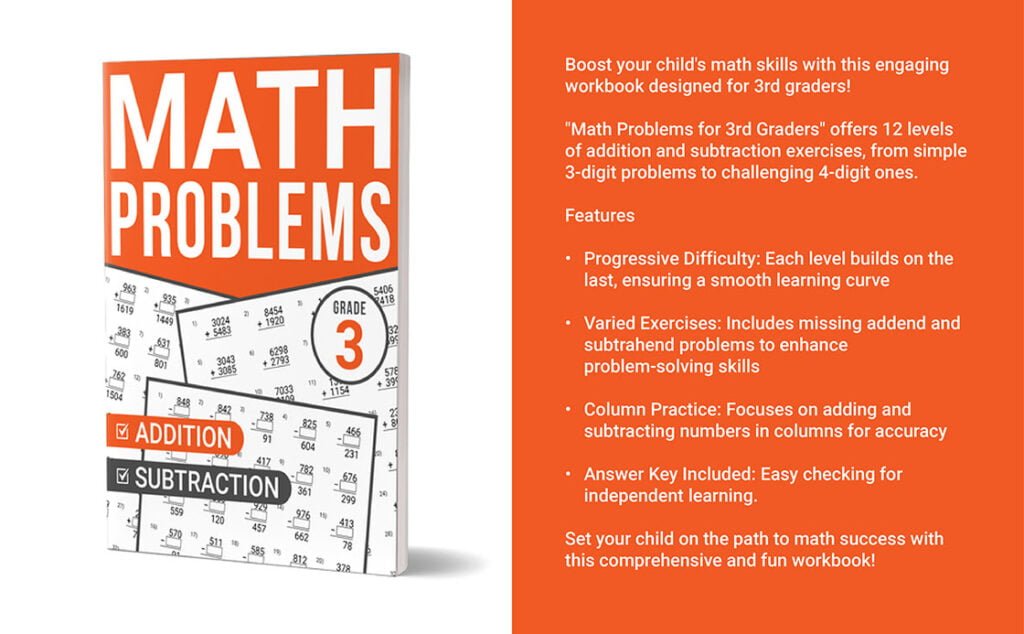 math problems grade 3 addition subtraction