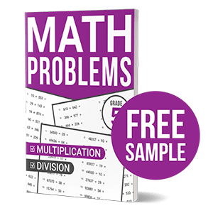 math problems workbook grade 5 multiplication division
